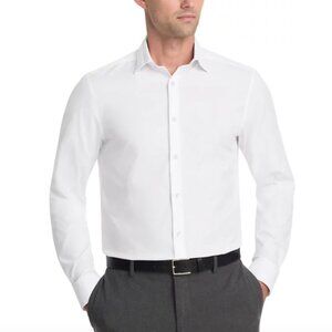 Calvin Klein Infinite Wrinkle Free Slim Fit Dress Shirt (Mens)